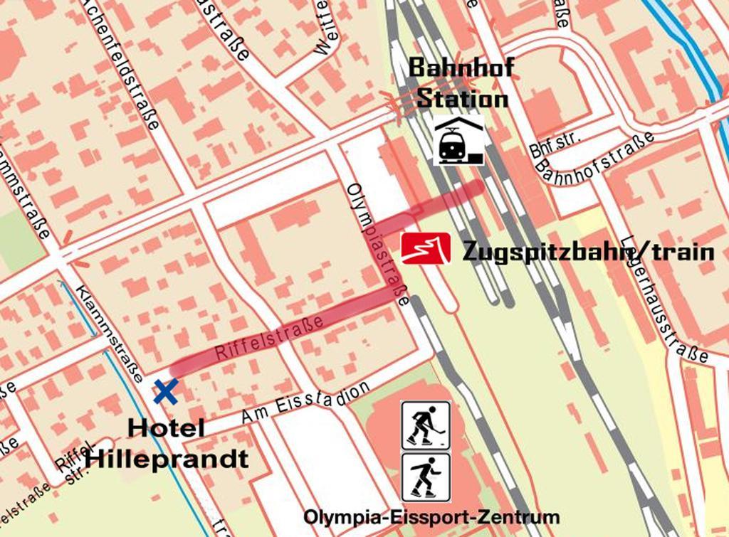 Апарт отель Hilleprandt - Adults Only Гармиш-Партенкирхен Экстерьер фото